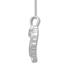 Thumbnail Image 2 of Diamond Heart Necklace 1 carat tw Round 14K White Gold
