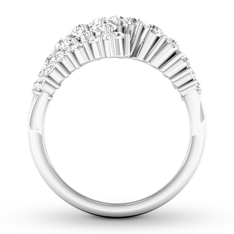 Diamond Ring 1-1/2 ct tw Round 14K White Gold