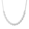 Thumbnail Image 3 of Diamond Necklace 5 carats tw Round 14K White Gold