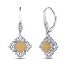 Thumbnail Image 0 of Diamond Earrings 5/8 ct tw Round 14K Two-Tone Gold