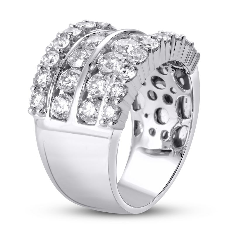 Main Image 2 of Diamond Anniversary Band 3 ct tw Round-cut 14K White Gold