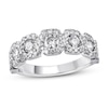 Thumbnail Image 1 of Diamond Anniversary Band 1-1/2 ct tw Round-cut 14K White Gold