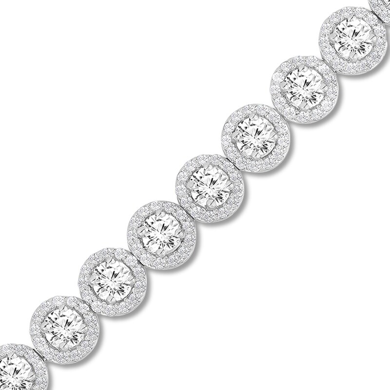 Diamond Bracelet 10 ct tw Round 10K White Gold