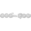 Thumbnail Image 2 of Diamond Bracelet 10 ct tw Round 10K White Gold