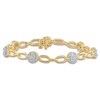 Thumbnail Image 1 of Diamond Bracelet 1 ct tw Round 10K Yellow Gold