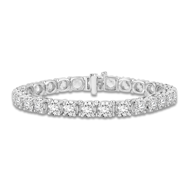 Main Image 1 of Diamond Tennis Bracelet 20 ct tw Round 14K White Gold
