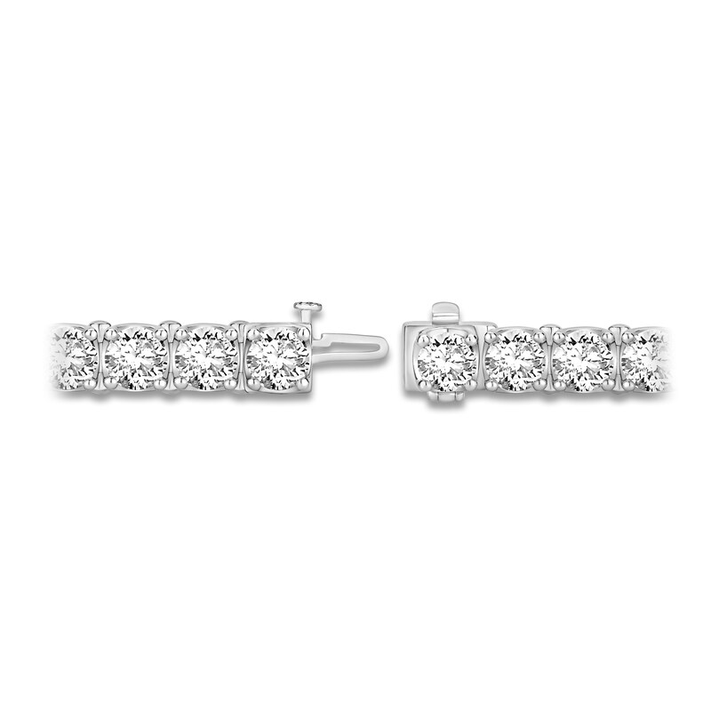 Main Image 2 of Diamond Tennis Bracelet 20 ct tw Round 14K White Gold