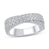 Thumbnail Image 1 of Diamond Anniversary Ring 1 ct tw Round 14K White Gold