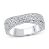 Thumbnail Image 0 of Diamond Anniversary Ring 1 ct tw Round 14K White Gold