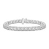 Thumbnail Image 1 of Diamond Tennis Bracelet 10 ct tw Round 14K White Gold 7"
