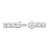 Thumbnail Image 2 of Diamond Tennis Bracelet 10 ct tw Round 14K White Gold 7"