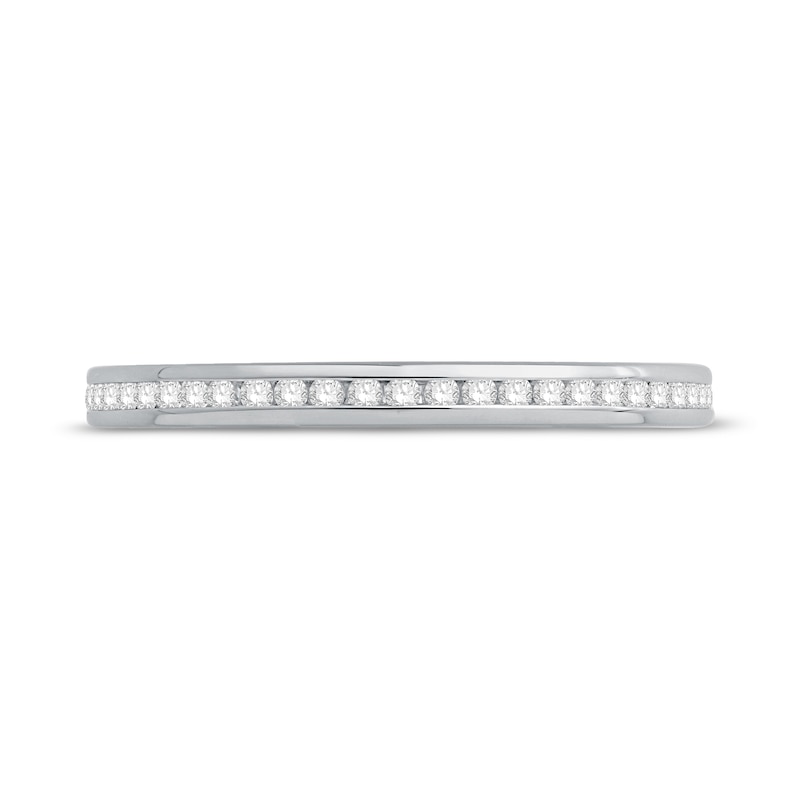 Main Image 2 of Diamond Eternity Band 1/4 ct tw Round 14K White Gold