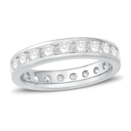 Diamond Eternity Band 2 ct tw Round 14K White Gold