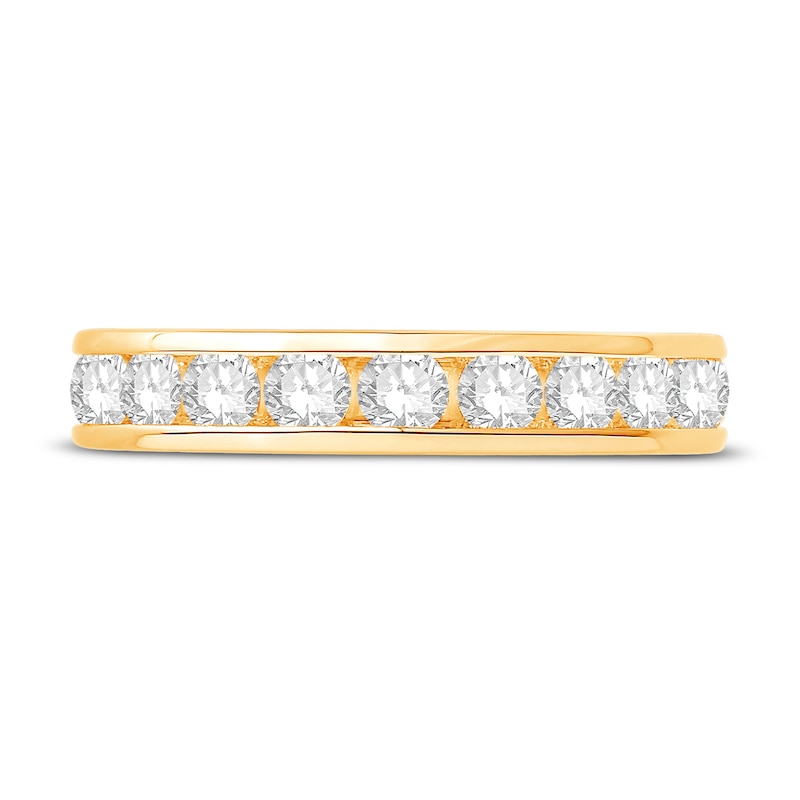 Main Image 2 of Diamond Eternity Band 2 ct tw Round 14K Yellow Gold