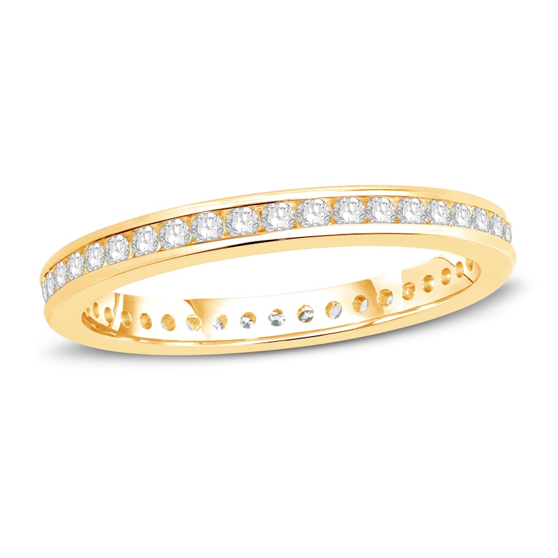 Diamond Eternity Band 1/2 ct tw Round 14K Yellow Gold