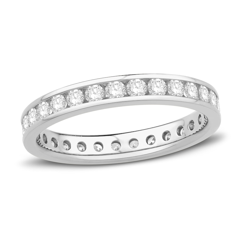 Main Image 1 of Diamond Eternity Band 1 ct tw Round 14K White Gold