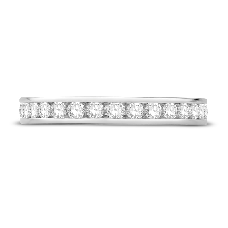 Main Image 2 of Diamond Eternity Band 1 ct tw Round 14K White Gold