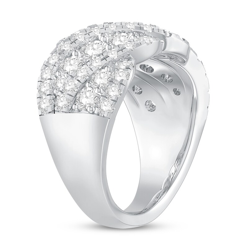 Main Image 2 of Diamond Ring 2 ct tw Round 14K White Gold