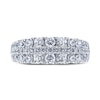 Thumbnail Image 3 of Diamond Anniversary Band 1-3/4 ct tw Round 14K White Gold