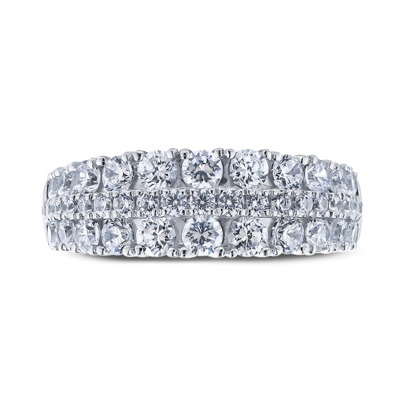 Diamond Anniversary Band 1-3/4 ct tw Round 14K White Gold