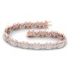 Thumbnail Image 0 of Diamond Bracelet 4 ct tw Round 10K Rose Gold