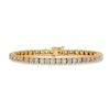 Thumbnail Image 0 of Diamond Tennis Bracelet 3 ct tw Round 14K Yellow Gold