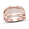 Thumbnail Image 0 of Certified Diamond Ring 5/8 ct tw Round 14K Rose Gold