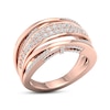 Thumbnail Image 2 of Certified Diamond Ring 5/8 ct tw Round 14K Rose Gold
