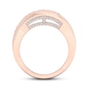 Thumbnail Image 3 of Certified Diamond Ring 5/8 ct tw Round 14K Rose Gold