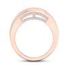 Thumbnail Image 4 of Certified Diamond Ring 5/8 ct tw Round 14K Rose Gold