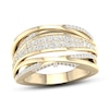 Thumbnail Image 1 of Certified Diamond Ring 5/8 ct tw Round 14K Yellow Gold