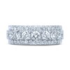 Thumbnail Image 3 of Diamond Anniversary Ring 1 1/2 ct tw Round 14K White Gold