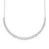 Thumbnail Image 1 of Diamond Necklace 3 ct tw Round 14K White Gold 18"