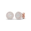 Thumbnail Image 0 of Colorless Diamond Earrings 1 ct tw Round 14K Rose Gold