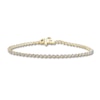 Thumbnail Image 1 of Diamond Tennis Bracelet 3 ct tw Round 14K Yellow Gold 7.25"
