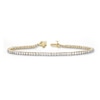 Thumbnail Image 1 of Diamond Tennis Bracelet 3 ct tw Round 14K Yellow Gold 7.25"