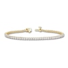 Thumbnail Image 1 of Diamond Tennis Bracelet 4 ct tw Round 14K Yellow Gold 7.25"