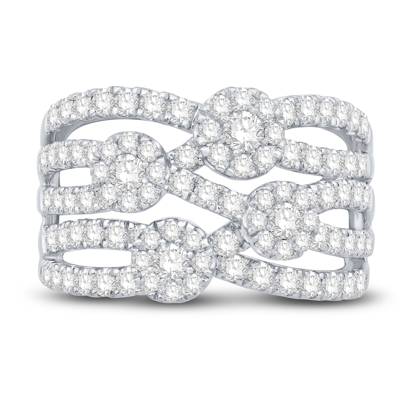 Main Image 3 of Diamond Ring 1-1/2 ct tw Round 14K White Gold