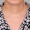 Thumbnail Image 3 of Diamond Tennis Necklace 4 ct tw Round 14K Yellow Gold