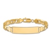 Thumbnail Image 1 of Men's Anchor Link ID Bracelet 14K Yellow Gold 10.0mm 8"