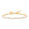 Thumbnail Image 1 of Diamond Tennis Bracelet 3 ct tw Round 14K Yellow Gold