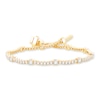 Thumbnail Image 0 of Diamond Tennis Bracelet 3 ct tw Round 14K Yellow Gold