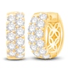 Thumbnail Image 1 of Diamond Huggie Earrings 2 ct tw Round 14K Yellow Gold