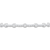 Thumbnail Image 2 of Diamond Bolo Bracelet 1-1/2 ct tw Round 14K White Gold 9.5"