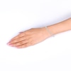 Thumbnail Image 3 of Diamond Bolo Bracelet 1-1/2 ct tw Round 14K White Gold 9.5"