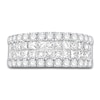 Thumbnail Image 3 of Diamond Anniversary Band 2 ct tw Princess/Round 14K White Gold