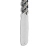 Marco Dal Maso Men's Long Earring Ivory Enamel/Sterling Silver