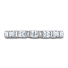 Thumbnail Image 3 of Diamond Anniversary Band 1 ct tw Oval/Round 14K White Gold