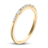 Thumbnail Image 2 of Diamond Anniversary Band 1/8 ct tw Baguette/Round 14K Yellow Gold