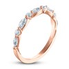 Thumbnail Image 2 of Diamond Anniversary Band 1/2 ct tw Marquise/Round 14K Rose Gold